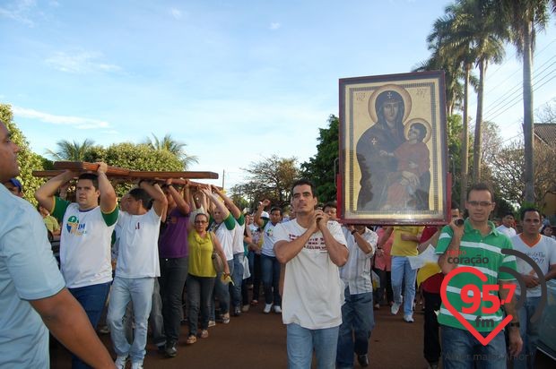 A Cruz Peregrina e o Ícone de Maria em Rio Brilhante