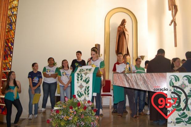 A Cruz Peregrina e o Ícone de Maria em Rio Brilhante