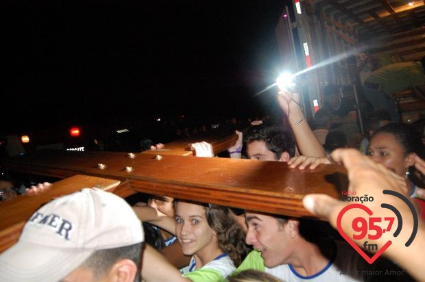 A Cruz Peregrina e o Ícone de Maria em Maracaju