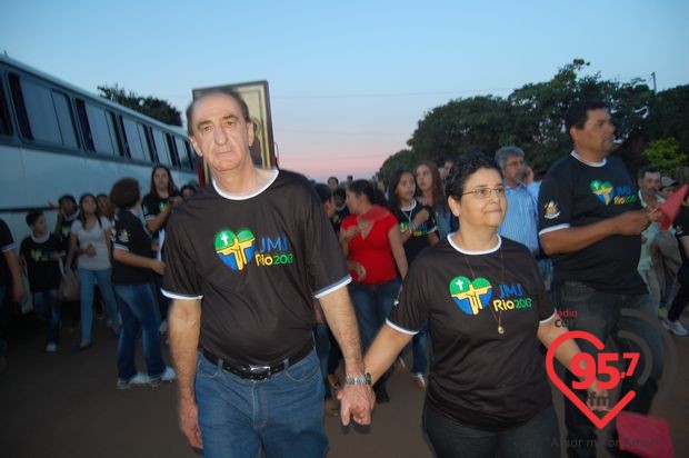 Cruz Peregrina e o Ícone de Maria em Caarapó