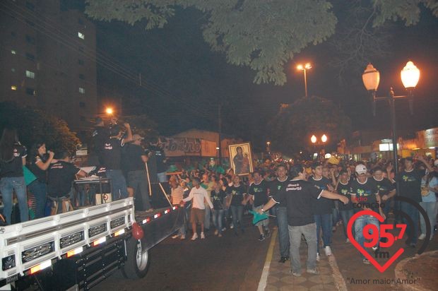 Cruz Peregrina e o Ícone de Maria em Amambai
