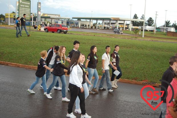 Cruz Peregrina e o Ícone de Maria em Ponta Porã
