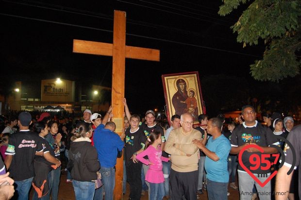 Cruz Peregrina e o Ícone de Maria em Ponta Porã