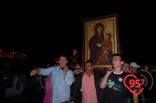 Cruz Peregrina e o Ícone de Maria em Ponta Porã