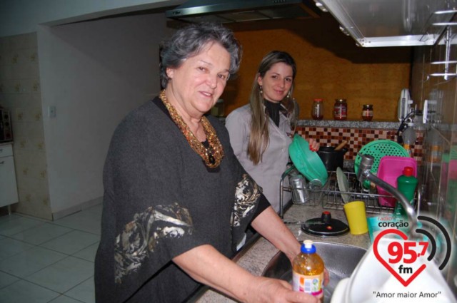 Jantar para voluntários da Rádio Coração
