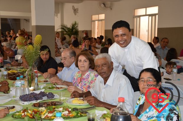 Homenagem de despedida do Padre Rubens