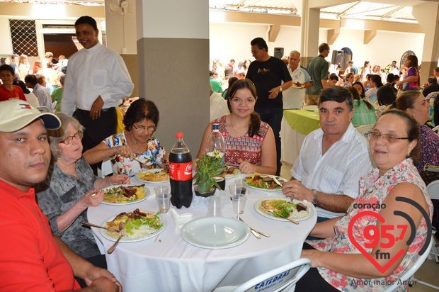 Homenagem de despedida do Padre Rubens