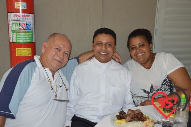 Homenagem de despedida do Padre Rubens