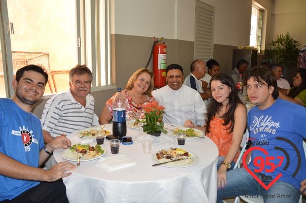 Homenagem de despedida do Padre Rubens