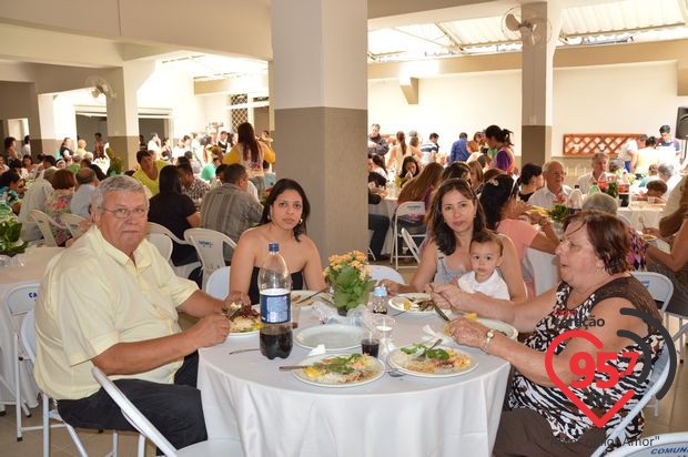 Homenagem de despedida do Padre Rubens