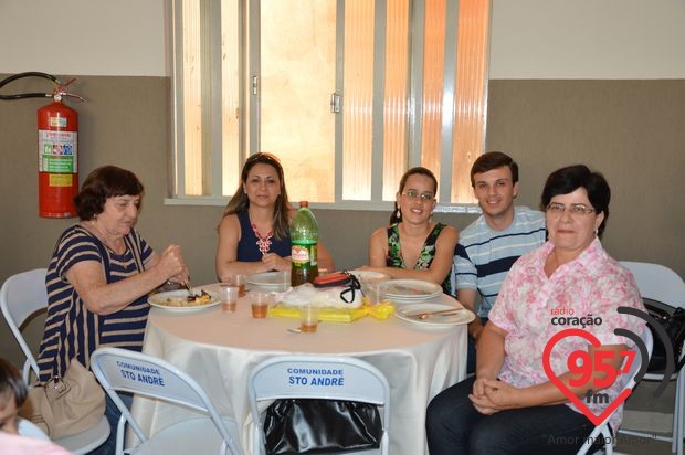 Homenagem de despedida do Padre Rubens