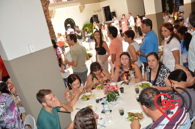 Homenagem de despedida do Padre Rubens