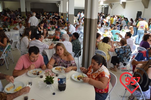 Homenagem de despedida do Padre Rubens