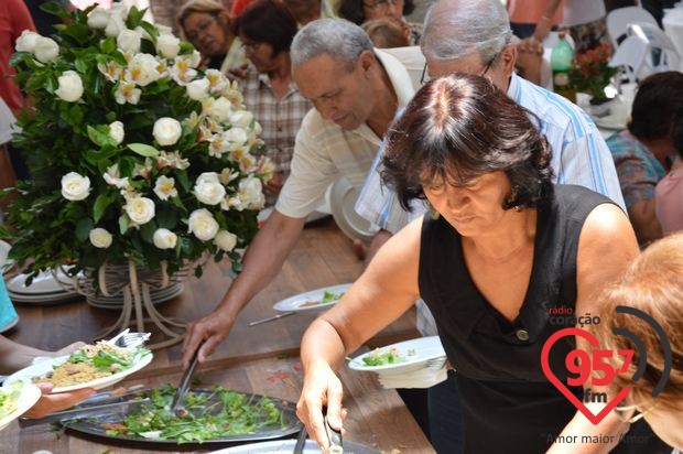 Homenagem de despedida do Padre Rubens