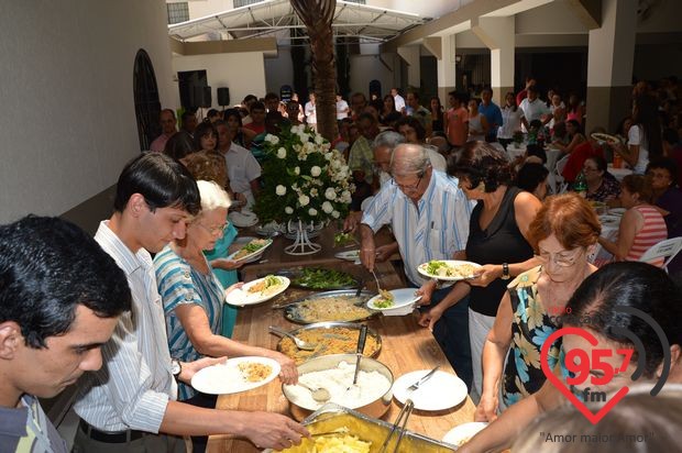 Homenagem de despedida do Padre Rubens