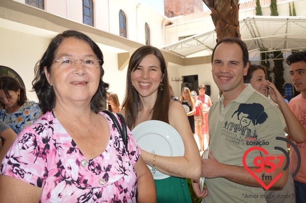 Homenagem de despedida do Padre Rubens