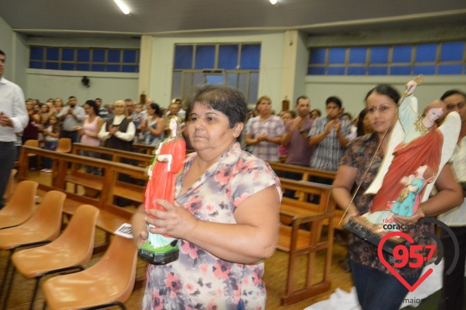 Padre Paulino toma posse como pároco em Vicentina
