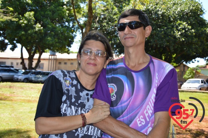 Na presença de muitos jovens, dom Redovino abre campanha da fraternidade no santuário