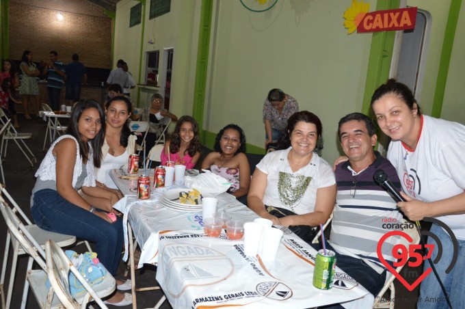 Rádio Coração prestigia noite do espetinho, no Barreirão.