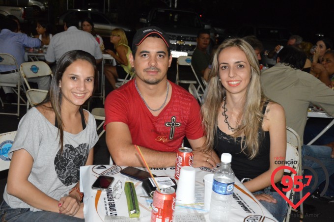 Rádio Coração prestigia noite do espetinho, no Barreirão.