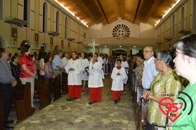 Pe. Crispim e Pe. Leão Comemoram aniversário juntos em missa na catedral