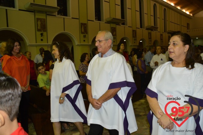 Pe. Crispim e Pe. Leão Comemoram aniversário juntos em missa na catedral
