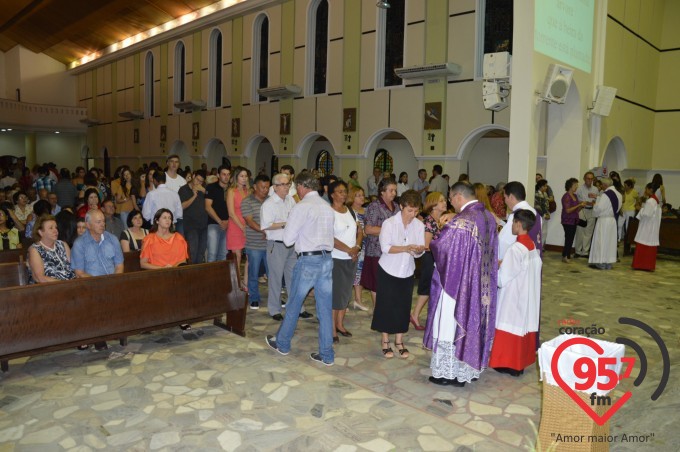 Pe. Crispim e Pe. Leão Comemoram aniversário juntos em missa na catedral