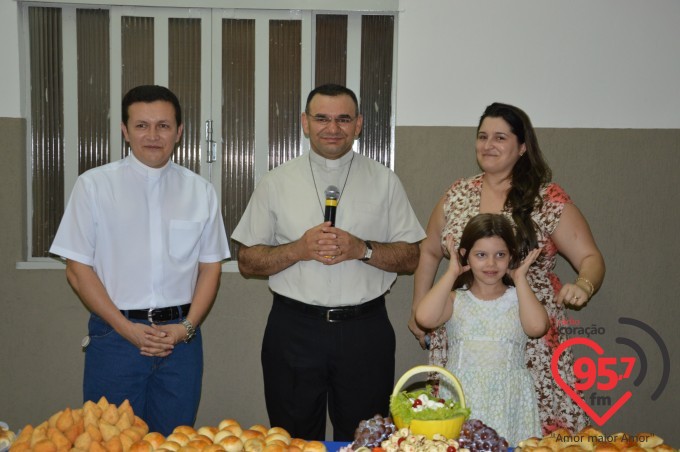 Pe. Crispim e Pe. Leão Comemoram aniversário juntos em missa na catedral