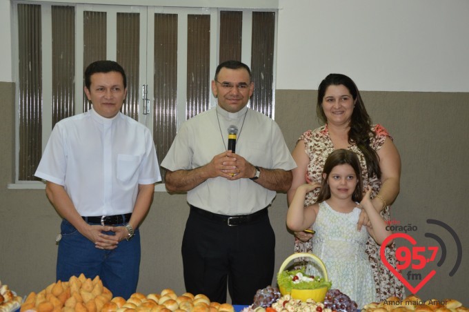 Pe. Crispim e Pe. Leão Comemoram aniversário juntos em missa na catedral