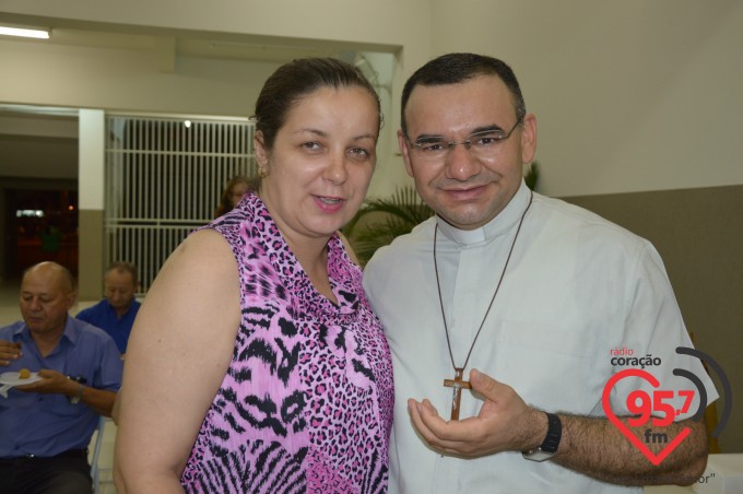 Pe. Crispim e Pe. Leão Comemoram aniversário juntos em missa na catedral
