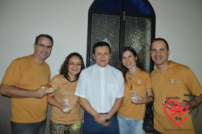 Pe. Crispim e Pe. Leão Comemoram aniversário juntos em missa na catedral