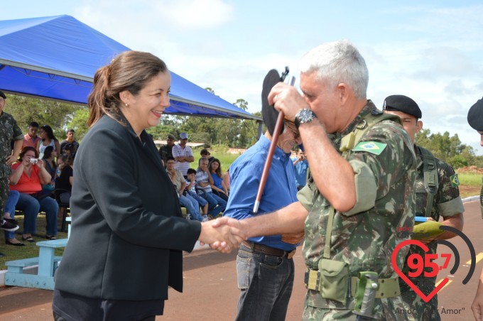 FTM recebe título de 'Amiga da 14a. Cia Com de Dourados'