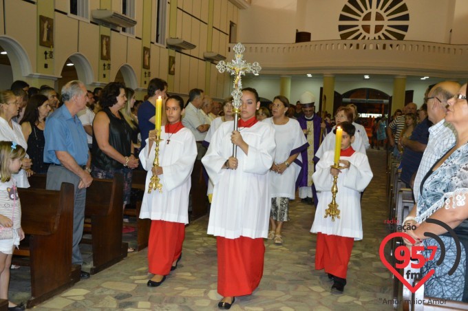 Bispo celebra Missa pelo Papa Francisco