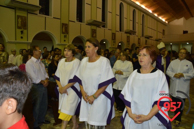 Bispo celebra Missa pelo Papa Francisco