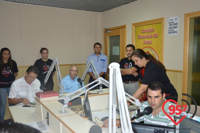 Rádio Coração recebe empresários no projeto 'Amigos do Coração'