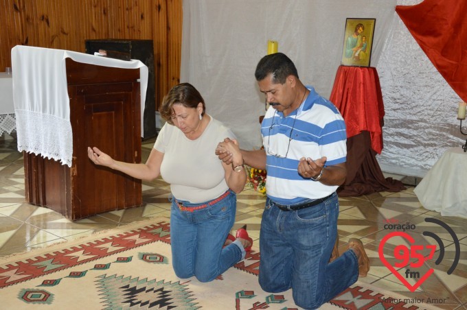 Encontro de casais no Santuário N.S. Aparecida