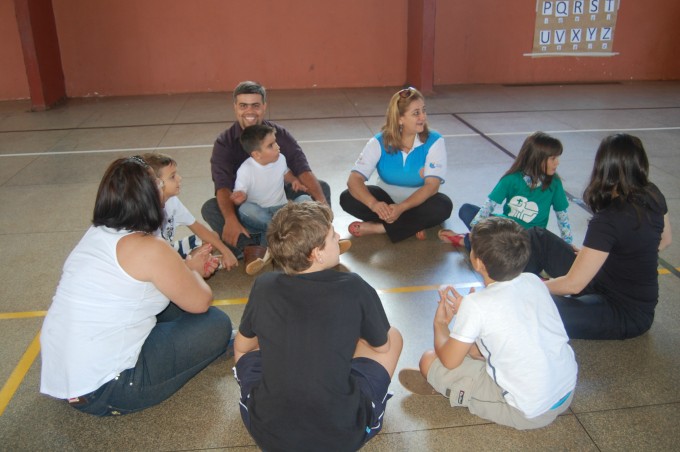 Pais e alunos realizam 'WORKSHOP' na Escola Imaculada
