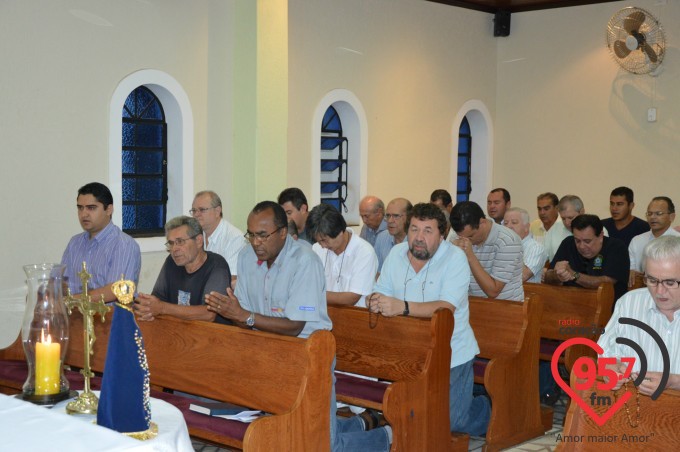 Terço dos homens na Catedral