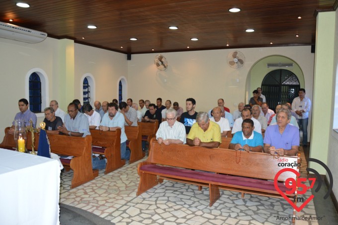 Terço dos homens na Catedral