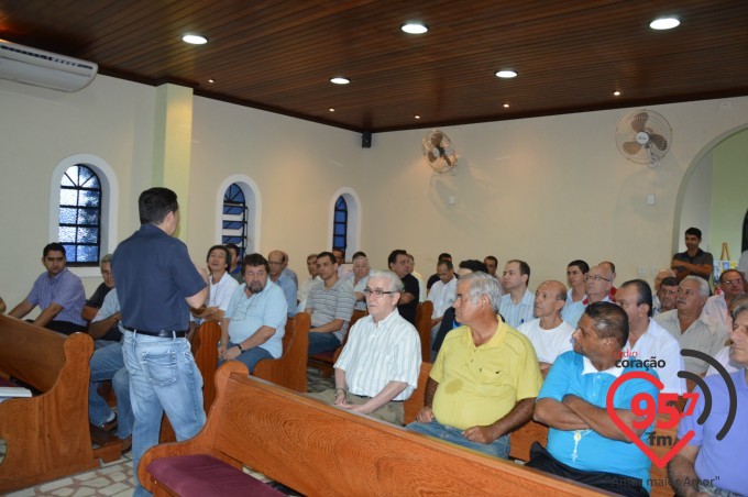Terço dos homens na Catedral