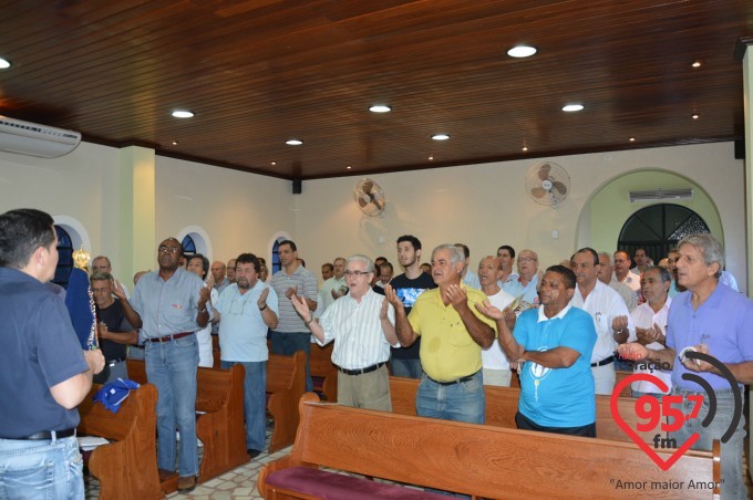 Terço dos homens na Catedral