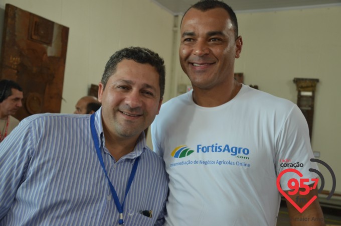 Cafu visita 49a. Expoagro como empreendedor