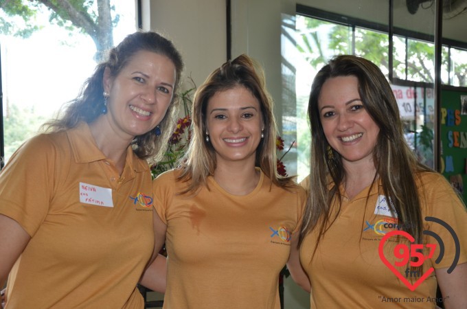 Churrasco dos equipistas na paróquia São Carlos
