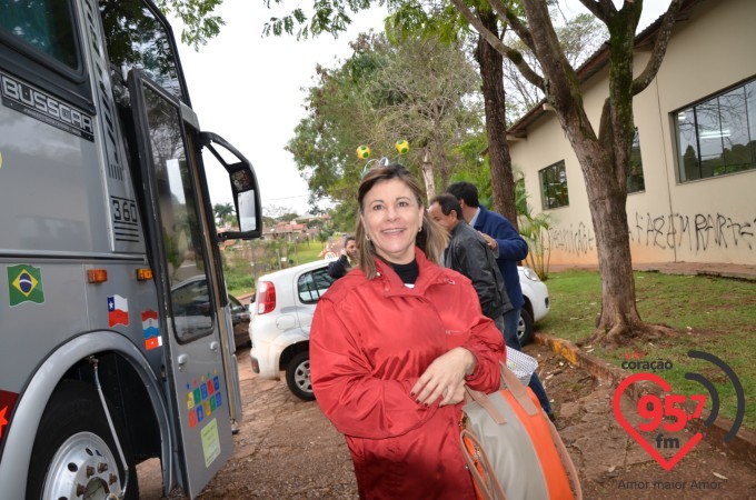 Paróquia São Carlos embarca 3 ônibus com destino JMJ-Rio 2013