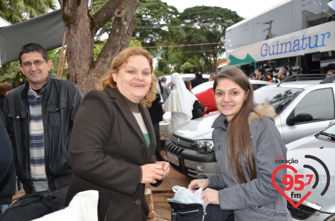 Paróquia São Carlos embarca 3 ônibus com destino JMJ-Rio 2013
