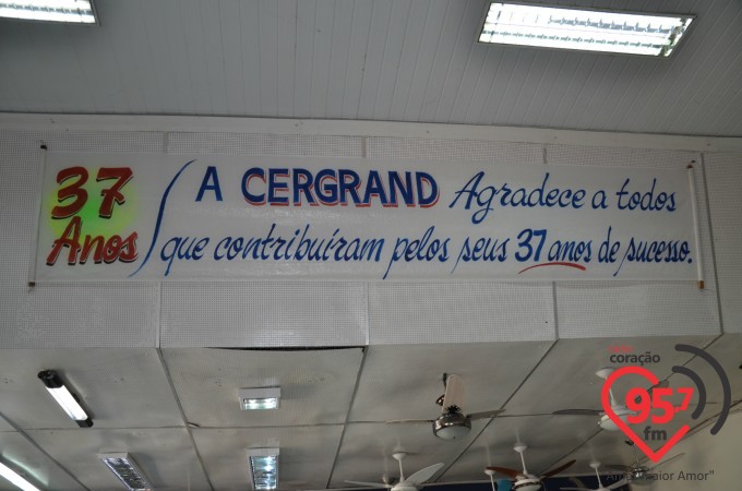 Cergrand completa 37 anos