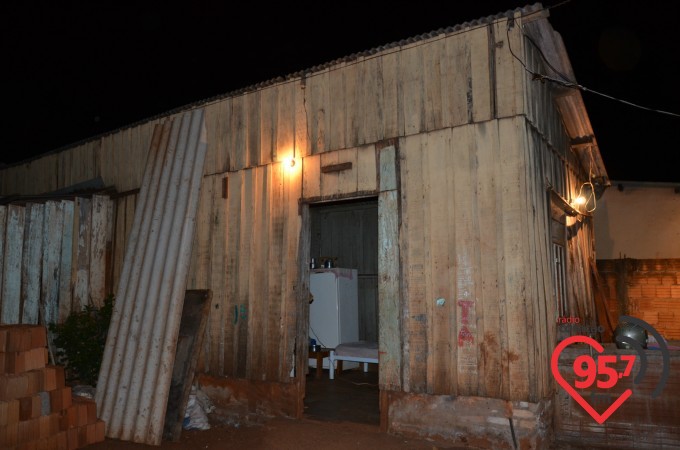 Missa em ação de graças pela entrega da nova casa de Dona Tereza