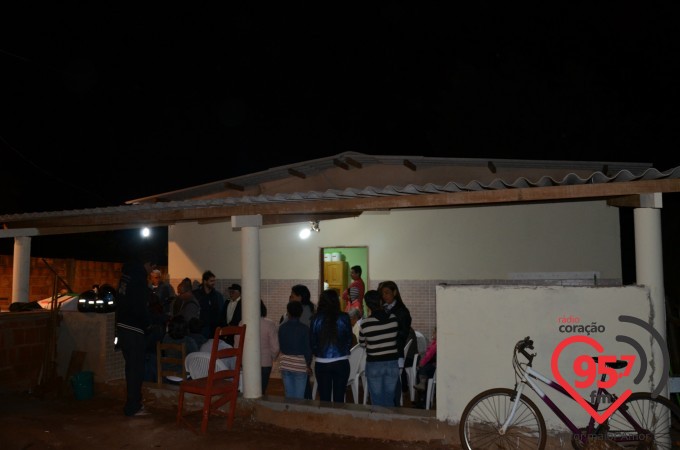 Missa em ação de graças pela entrega da nova casa de Dona Tereza