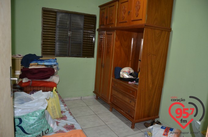 Missa em ação de graças pela entrega da nova casa de Dona Tereza