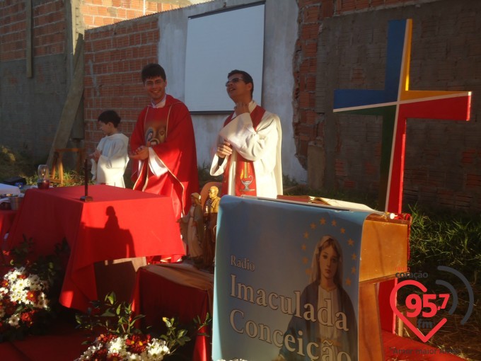 Missa ao padroeiro São Maximiliano Kolbe